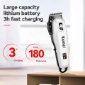Rechargeable Electric Hair Clipper Fade Blade Hair Cutter Professional Hair Trimmer Barber Haircut Machine Men. 