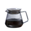 Glass pot set glass funnel coffee filter paper walnut tray silicone funnel. 