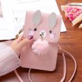 ♥ New Mobile Phone Bag Female Simple And Versatile Transparent Touch Screen Messenger Bag Cute Net Red Shoulder Bag Coin Purse. 