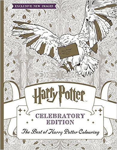 Liberty Books | Harry Potter Colouring Book Celebratory Edition: The Best Of Harry Potter Colouring - An Official Colouring Book (Adult Coloring) by Warner Brothers