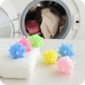 Laundry Balls For Washing Machine Cleaning Clothes Hair Removal Wash Friendly Anti-Static Anti-Knot Strong Decontamination Pet Hair Catcher Remover Sanitary Stains Cloths Clean Eco-Friendly Lint Decontamination Cleaner. 