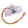 YF-S201C crystal clear water flow meter sensor. 