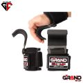 GRAND CHAMP Weight Lifting Hooks Heavy Duty PRO Lifting Wrist Straps Deadlift/Power Lifting Grips Weightlifting Gym Gloves Men & Women. 