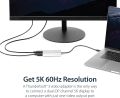 StarTech Thunderbolt 3 to Dual DisplayPort Adapter 4K 60Hz - Thunderbolt 3 Certified - Dual Monitor DisplayPort 1.2 Video Converter - Mac & Windows Compatible - Dual 4K DisplayPort (TB32DP2T) ORIGINAL UK ZONE. 