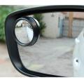 2 Pack Automotive Blind Spot Mirrors, Small Round Convex Adjustable 360°Rotate Wide Angle Car Rear View Nirror for All Universal Vehicles Car Fit. 