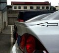Honda Civic 2006-2007-2008-2009-2010-2011-2012 Trunk Spoiler Fibreglass Painted (White). 