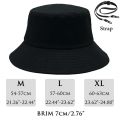 Big Head Man Large Size Bucket Hats Boy 60-63cm Plus Size Summer Fisherman Cap Women‘s 54-57cm Pure Cotton Panama UPF50+ Sun Hat. 
