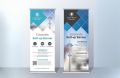 Advertising Roll Up Stand – Custom Printed Banner with Stand & Bag | Retractable Roll Up Banner Stand |  Pop Up Roll Up Standee |  Abdul Graphics. 