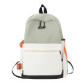 Xiulong New Korean Style Schoolbag Female College Student Male and Female Couple Student Backpack Leisure Harajuku Style Contrast Color Backpack. 