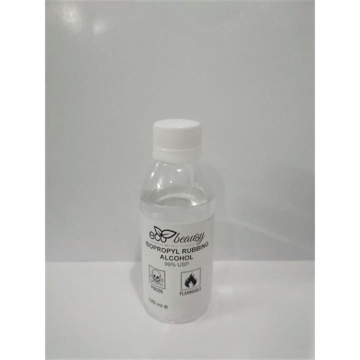 Isopropyl Alcohol, IPA Rubbing Alcohol, Hand Rub and General Purpose Antiseptic Disinfectant - 120ml