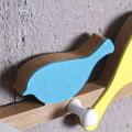 1PC European Retro Style Hanger Organizer DIY Simple Green Bird Wooden Tool Hook Wood Coat Retro Style Hanger Organizer Wall Mounts. 