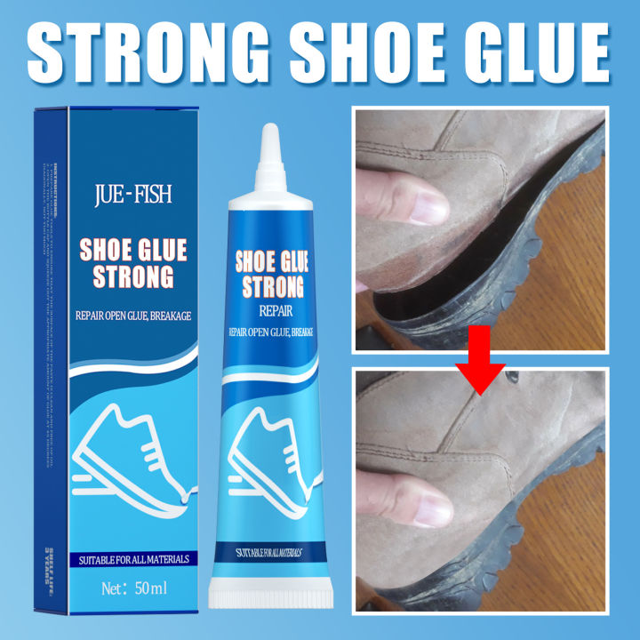 JUE-FISH Shoe Glue Shoe Repair Leather Shoe Sole Multi-Purpose Glue Adhesive Sports Shoes Leather Shoes Waterproof