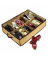 Under Bed Shoes Organizer - Brown. 