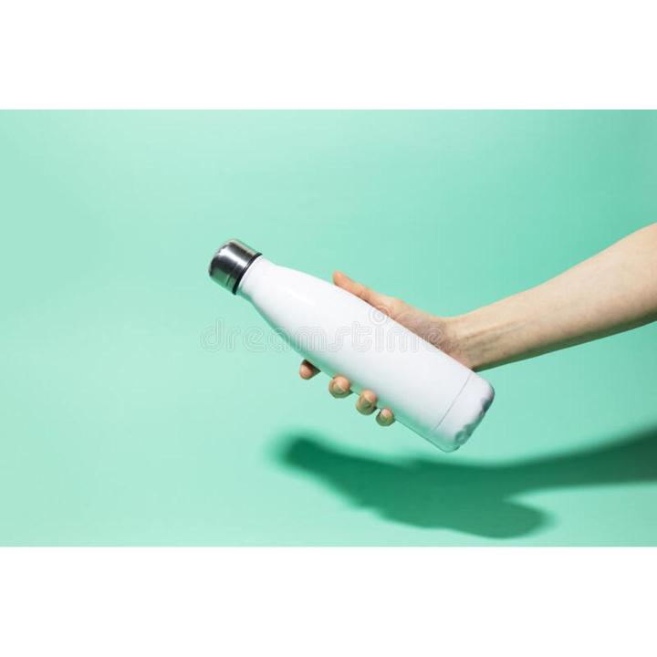 WHITE%20Metal%20Stainless%20Steel%20Water%20bottle,%20Very%20Good%20Quality%20-%20Image%206
