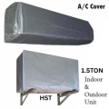 AC Cover 1 ton Dust Cover for Indoor & Outdoor Unit 1 Ton Water proof and Parachute Fabric. 