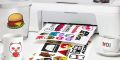 Printable Vinyl Sticker Paper Self-Adhesive Waterproof Matte White Printing Paper Sheet, for Inkjet Printer. 