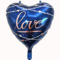 LOVE FOIL BALLOON - ANNIVERSARY FOIL BALLOON - HEART FOIL BALLOON. 