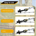Barbed Wire Pullers Wire Gripper for Barb Wire Parts Accessories for Fence Stretcher Tool, Repair Barb and Fence Wire. 