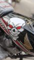 Skull Sticker For Honda 125 (New Tranding). 