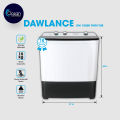 Dawlance Semi Automatic Twin Tub Washing Machine DW-10500 / 12 kg Washing Capacity With 10 Years Motor Warranty. 