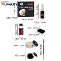 Facial Scar Wax Blood Gel Halloween SFX Special Effects Horror Makeup Kit. 