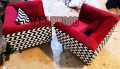 2 Seater Luxury Sofa Pair (1+1) – Attractive Design with 2 Free Cushions, Customize in All Colors, Perfect for Living Room, Bedroom & Home Decor.. 