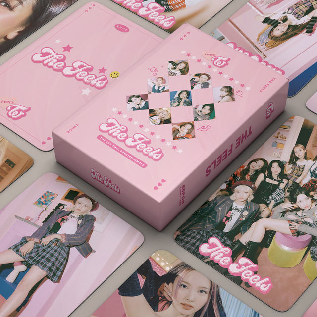 55pcs/ Kpop TWICE Lomo Cards New album TASTE OF LOVE Momo Sana Photo Card Fan idol gift Postcard K-pop card