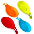 Spoon rester 1Pcs Silicone Spoon Rest Heat Resistant Utensil Holder Cooking Tool Rest Pad Grade Silica Gel Spoon BY MZ TRADERS. 