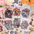 Panda Online 40PCS Breeze Series PET Waterproof Stickers Journal Diary Scrapbooking Decoration. 