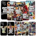 Rockstar gta 5 Grand Theft Auto For iPhone 11 12 13 15 14 Pro Max Phone Case X XR XS 7 8 Plus SE 2020 Black Soft Cover Funda. 