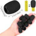 Lavalier Microphone Foam Windscreen Pack of 3 Noise Reduction Covers. 