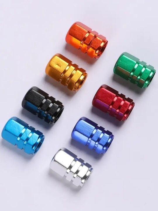 4Pcs%20Car%20Wheel%20Caps%20Valve%20Stem%20Cap%20Tyre%20Tire%20Covers%20with%207%20Color%20for%20BMW%20Bicycle%20Automobiles%20Motorcycles%20Auto%20Accessories%20Tool%20-%20Image%202