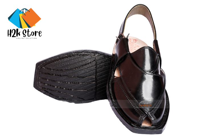Norozi%20Chappal%20with%20Single%20Tire%20Sole%20Black%20with%20Free%20Gift%20-%20Handmade%20Norozi%20Sandal%20with%20soft%20leather%20-%20Image%203