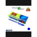 Signature BLU Ball Pen Pack of 10. 