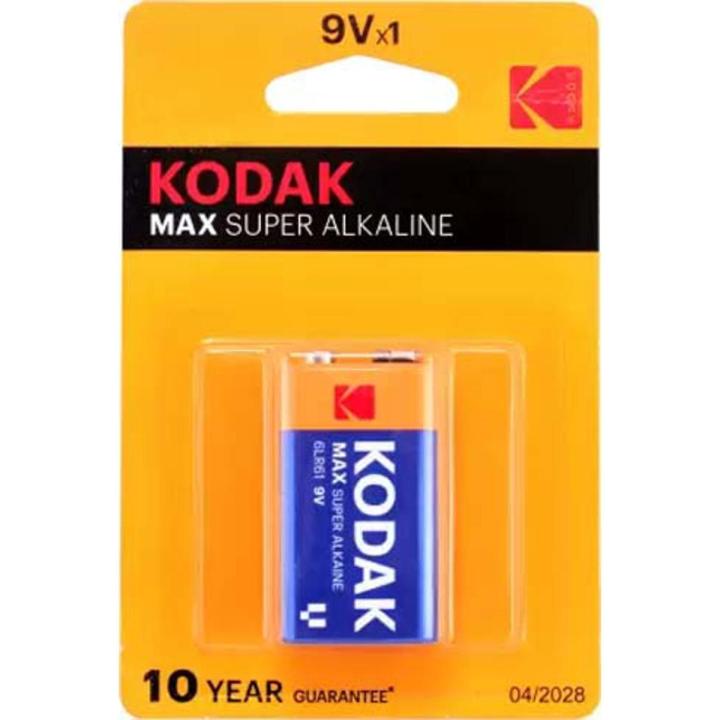 KODAK Max 9Vx1 Super Alkaline Power Battery