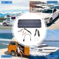12V 60W Solar Panels Charger Car Motorcycle Kick Scooter Portable Solar Panel Car Charger Battery Efficient Maintenance. 
