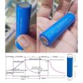 Rechargeable 3.7V 2000mAh Real capacity 18650 battery cell Megatronics. 