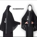 prayer Namaz scarf Makhna scarf with niqab for girls & women MAROON COLOR. 