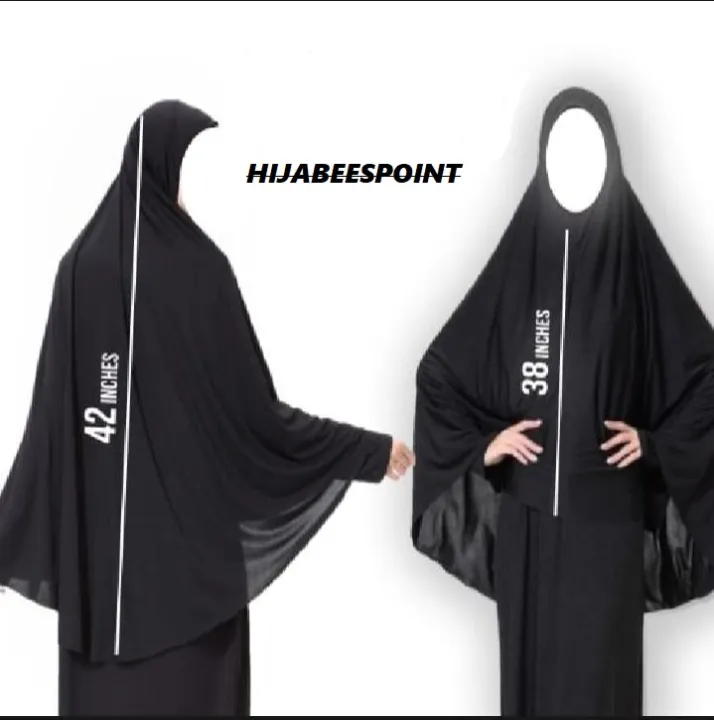 hijabeespoint%20prayer%20Namaz%20scarf%20Makhna%20scarf%20with%20niqab%20for%20girls%20&%20women%20-%20Image%202