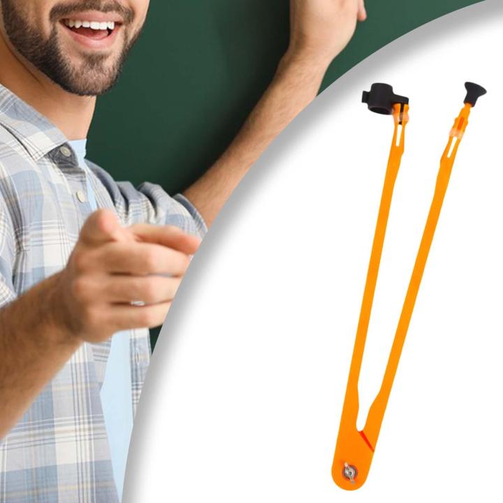 Teaching Compass Portable DIY Supplies Multipurpose Handmade Teaching Tool for Black Board Geometry Drafting School Woodworking Absurd Zon