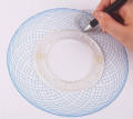New Spirograph Deluxe Set Design Tin Set Draw Spiral. 