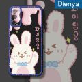 dienya Case For Samsung S20 FE Case Fashion Cartoon Cream Rabbit Thin Shockproof Square Edge Silicone Casing Full Cover Camera Protect Cases Softcase. 