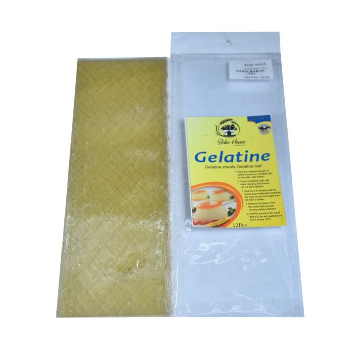Gelita Gelatine Sheets 12Pcs Pack