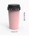 Portable Stainless Steel Car Electric Heating Mug Drinking Cup Travel Kettle Water Heater Boiler Water Tea Coffee Milk. 