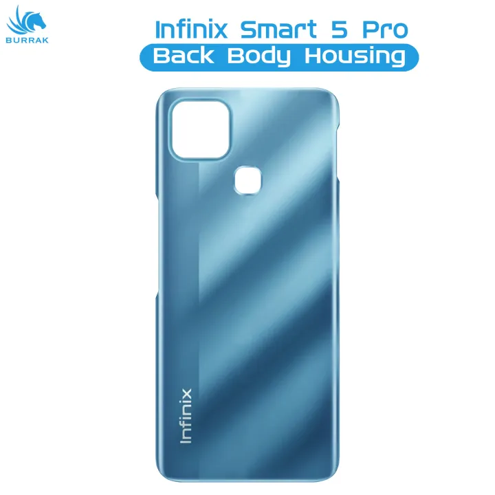 infinix%20Smart%205%20Pro%20Rear%20Back%20Body%20Casing%20Housing%20Replacement%20Battery%20Back%20Door%20For%20infinix%20Smart%205%20Pro%20-%20Blue%20-%20Image%202