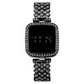 Full Diamond Touch Screen LED Watch Steel Chain with Diamonds Ladies Watches For Female Women Girl. 