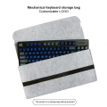 2X Mechanical Keyboard Bag, Simple, Comfortable, Portable, Dust-Proof and Wear-Resistant Practical Storage Bag(87 Key). 