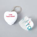 CPR Face Shield Mask Keychain Keying Emergency CPR Face Pocket Mask For First Aid CPR Training Outdoor Travel Survival. 