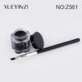Waterproof Gel Eyeliner with Precision Brush Smudge-Proof, Long-Lasting & Highly Pigmented Formula for Bold, Defined Eyes Smooth & Easy Application for Professional & Everyday Makeup Looks. 