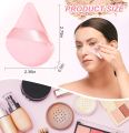 Powder Puff Face Soft Makeup Velour Puff, Beauty Sponge for Loose Powder and Cosmetic Foundation, Blender Makeup Tool. 
